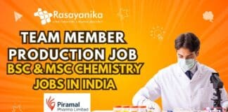 Team Member Production job