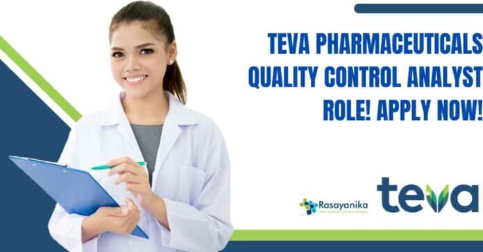 Teva Pharmaceuticals Quality Control Analyst