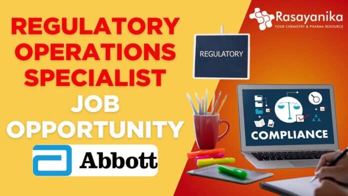 Regulatory Operations Specialist Job Opportunity