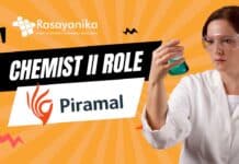 Chemist II role at Piramal Pharma. Pharma Apply!