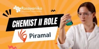 Chemist II role at Piramal Pharma. Pharma Apply!