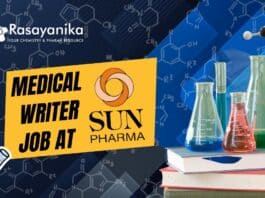 Medical Writer Job at Sun Pharma, Mumbai. Apply Now