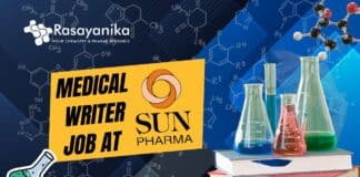 Medical Writer Job at Sun Pharma, Mumbai. Apply Now