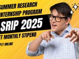 Summer Research Internship 2025 SRIP