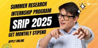 Summer Research Internship 2025 SRIP