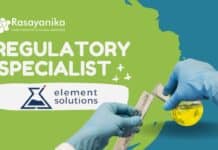 Element Solutions Regulatory Specialist role: Apply Now!