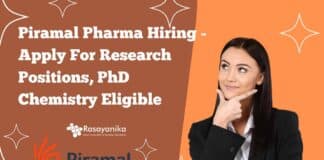 Piramal Pharma Hiring