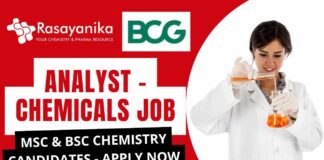 Analyst – BCG Vantage (Chemicals) Job BCG Gurgaon, India