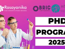 BRIC-inStem PhD Program 2025 Apply for Stem Cell Research