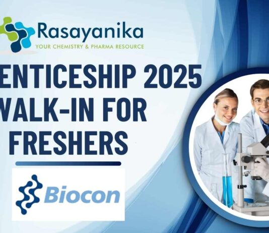Biocon Apprenticeship 2025 – Walk-in for Freshers Apply Now!