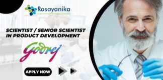 Scientist at Godrej Consumer Products Limited