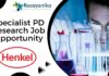 Specialist PD Research Job Opportunity