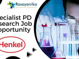 Specialist PD Research Job Opportunity
