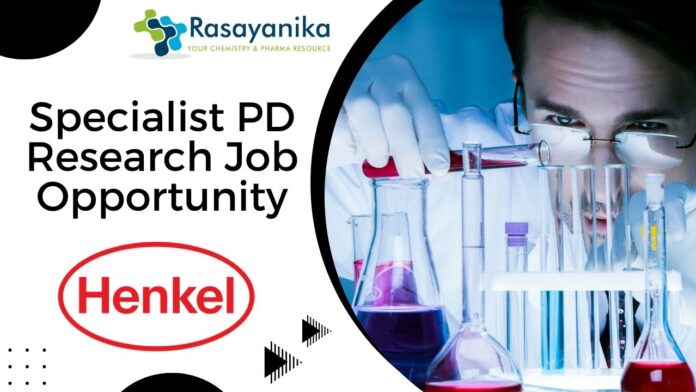Specialist PD Research Job Opportunity