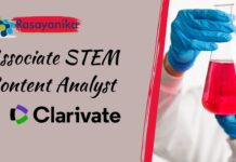 Associate STEM Content Analyst Job at Clarivate – Pharma Jobs