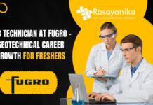 Lab Technician at Fugro - Geotechnical Career Growth for freshers