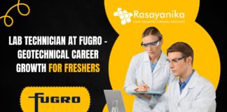 Lab Technician at Fugro - Geotechnical Career Growth for freshers