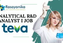 Analytical R&D Analyst I Job at Teva Pharmaceuticals – Apply Now