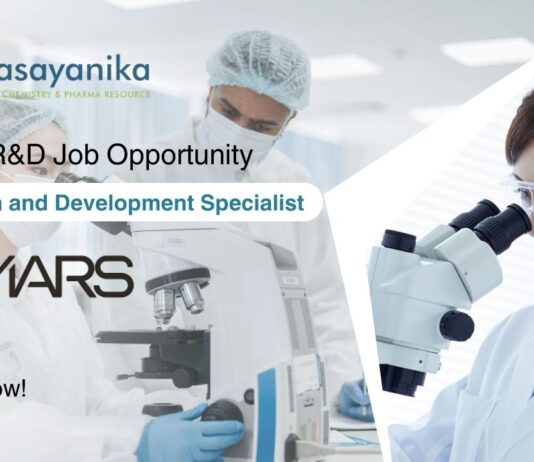 MARS Cosmetics R&D Job Opening - Chem & Chem Engg Apply Now!