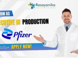 Executive in Production at Pfizer