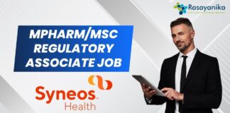 MPharm/MSc Regulatory Associate Job
