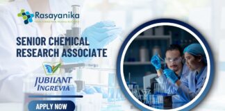 Senior Chemical Research Associate at Jubilant
