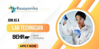 Lab Technician at Behr Paint