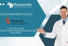 Latest Apprentice at Piramal Pharma
