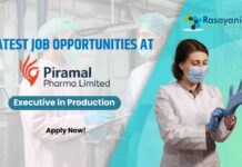 Latest Job Opportunities at Piramal