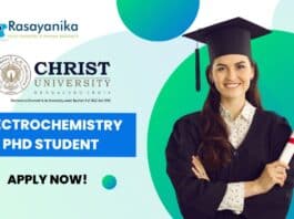 PhD Electrochemistry Job at Christ University, Bangalore