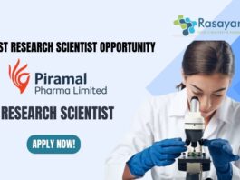 Research Scientist Job at Piramal Pharma