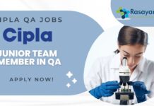 Cipla QA Jobs