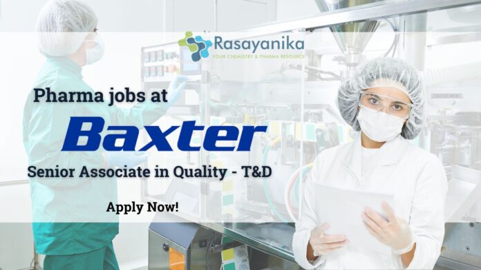 Baxter Pharma jobs