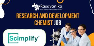 Research And Development Chemist - Walk-In at Scimplify