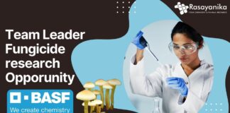 Team Leader Fungicide research Opporunity