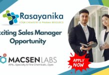  Sales Manager at Macse - Laboratories
