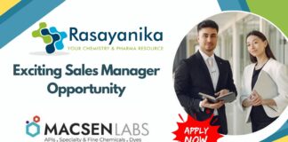  Sales Manager at Macse - Laboratories