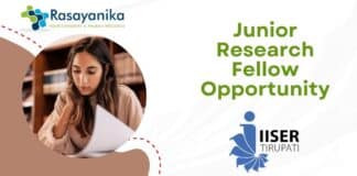 Junior Research Fellow Opportunity