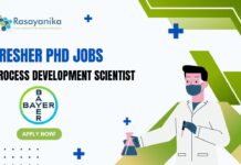 Fresher PhD Jobs at Bayer