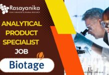 Analytical Product Specialist Biotage