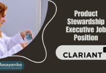 Product Stewardship Executive Job Position
