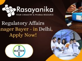 Regulatory Affairs Manager Bayer - in Delhi, Apply Now!