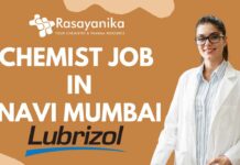 Chemist Job – Lubrizol Corporation | Navi Mumbai | Apply Now