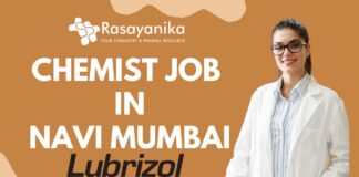 Chemist Job – Lubrizol Corporation | Navi Mumbai | Apply Now