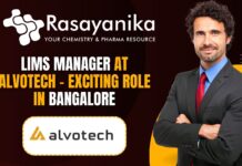 Alvotech Chemistry Manager Job Opening - Apply Now