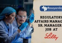 Regulatory Affairs Manager/Sr. Manager – Job at Lilly, Pharma Apply!  