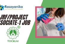 JRF/Project Associate-1 Job in Tea Research | Apply Now!