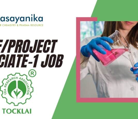 JRF/Project Associate-1 Job in Tea Research | Apply Now!