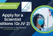 CSIR-NAL Scientist Jobs 2025 – Apply for 30 R&D Positions in Aerospace
