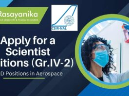 CSIR-NAL Scientist Jobs 2025 – Apply for 30 R&D Positions in Aerospace